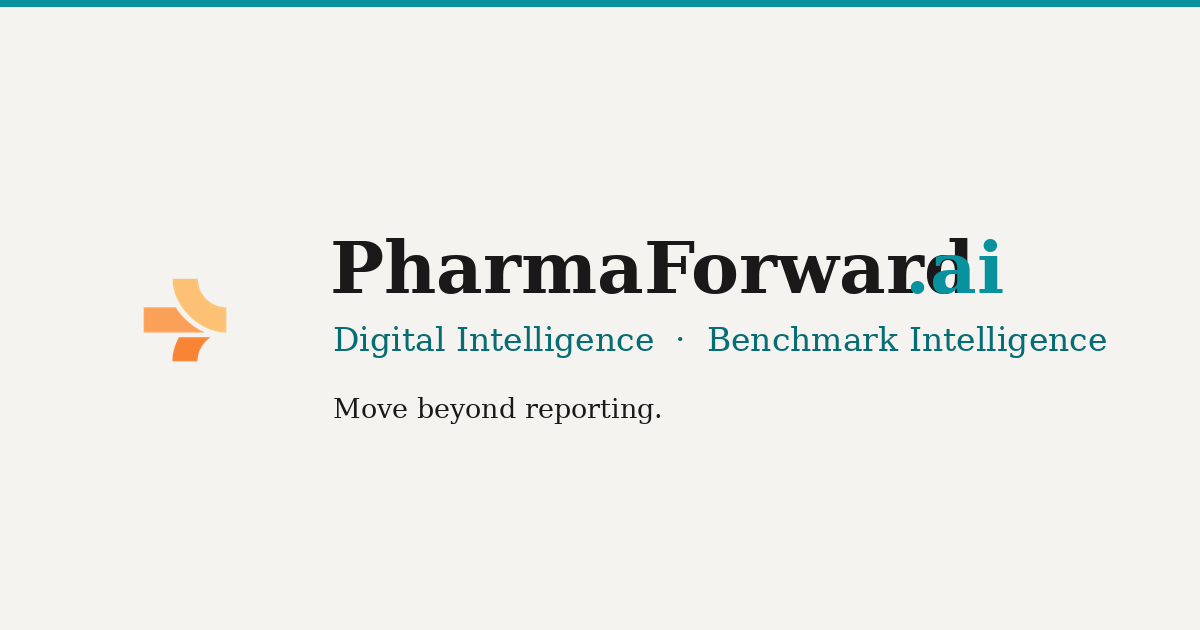 PharmaForward Intelligence — benchmarks and analytics for biopharma